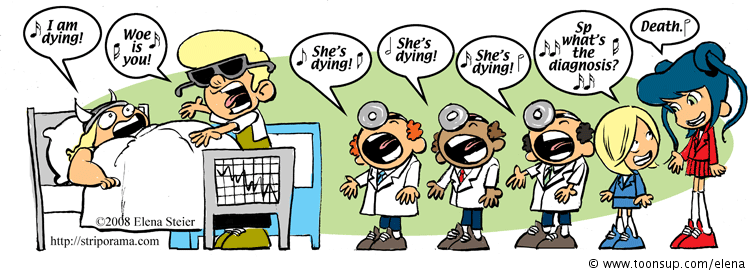 Cartoon: The Goth Scout Opera continues 1