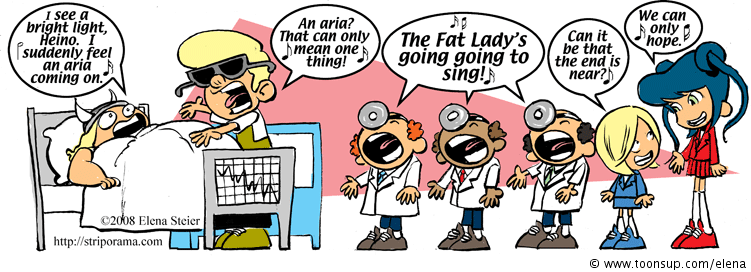 Cartoon: The Goth Scout Opera continues 1