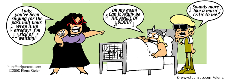Cartoon: The Goth Scout Opera continues 1