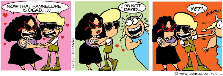 Cartoon: The Goth Scout Opera continues 1