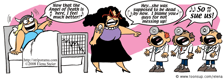 Cartoon: The Goth Scout Opera continues 1