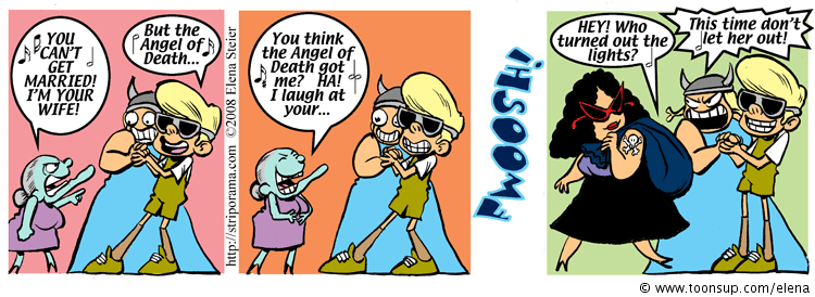 Cartoon: The Goth Scout Opera continues 1