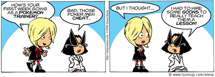 Cartoon: Pokermen 1
