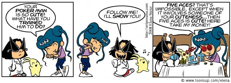 Cartoon: Pokermen 1