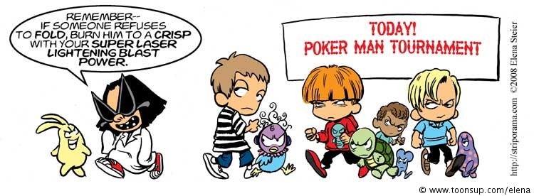 Cartoon: Pokermen 1
