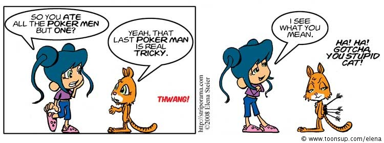Cartoon: Pokermen 1