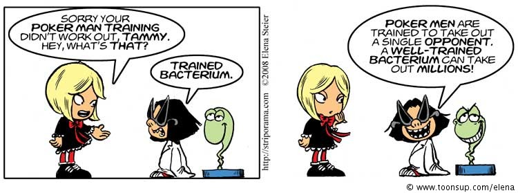Cartoon: Pokermen 1