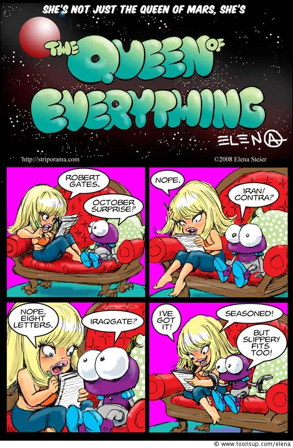 Comic: The Queen of the Cosmos 1