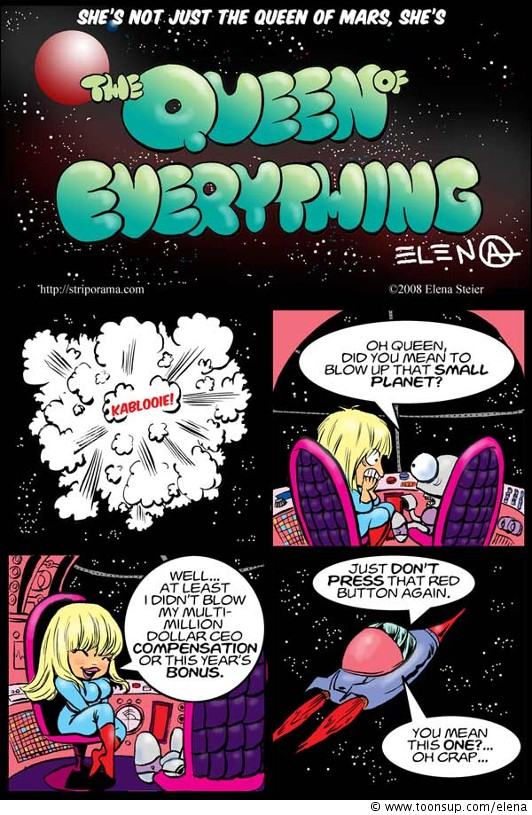 Comic: The Queen of the Cosmos 1