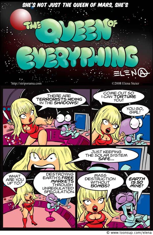 Comic: The Queen of the Cosmos 1