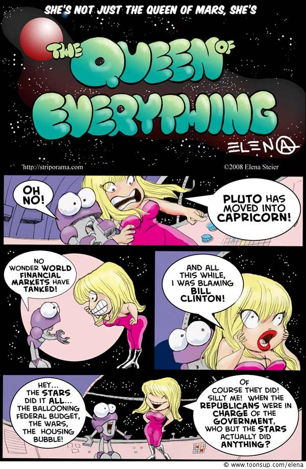 Comic: The Queen of the Cosmos 1