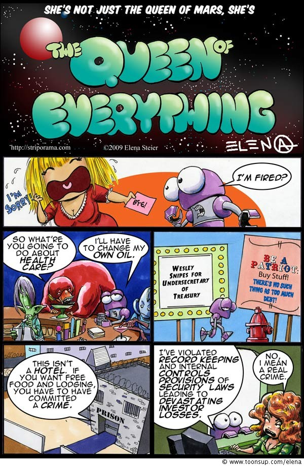 Comic: The Queen of the Cosmos 1
