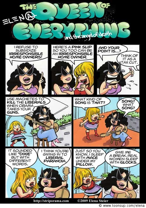 Comic: The Queen of the Cosmos 1