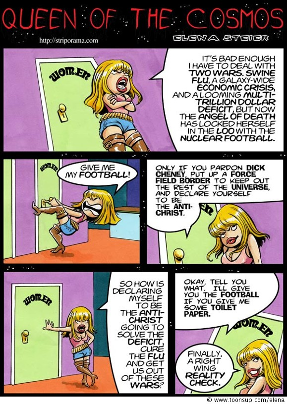 Comic: The Queen of the Cosmos 1