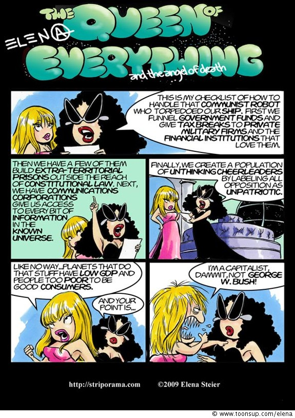 Comic: The Queen of the Cosmos 1
