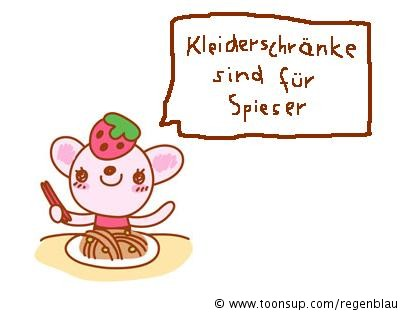 Cartoon: Kleiderschränke 1