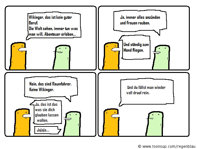 Cartoon: Wikinger 1