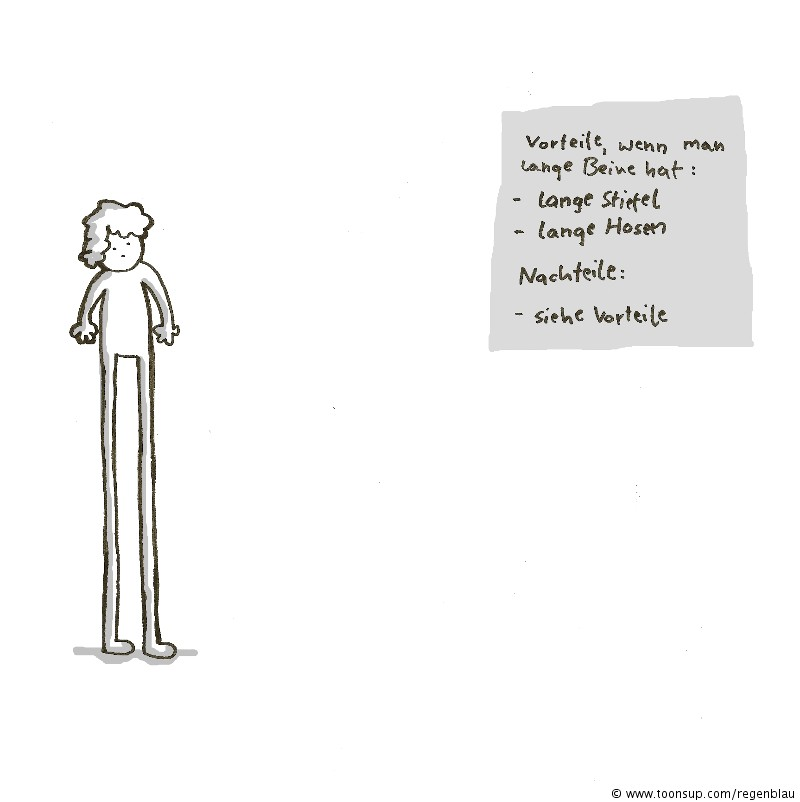 Cartoon: Beine 1
