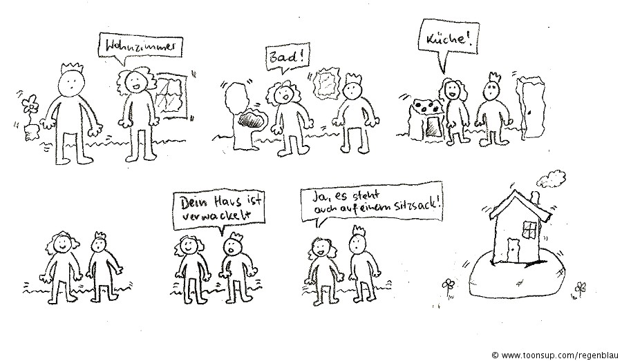 Comic: Hausbau 1