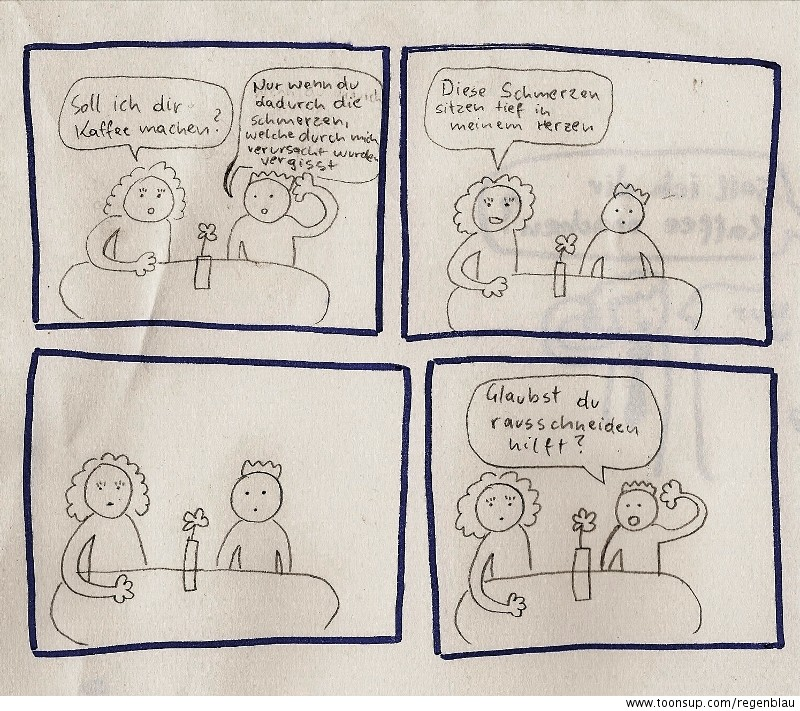 Comic: Kaffee und Liebe 1