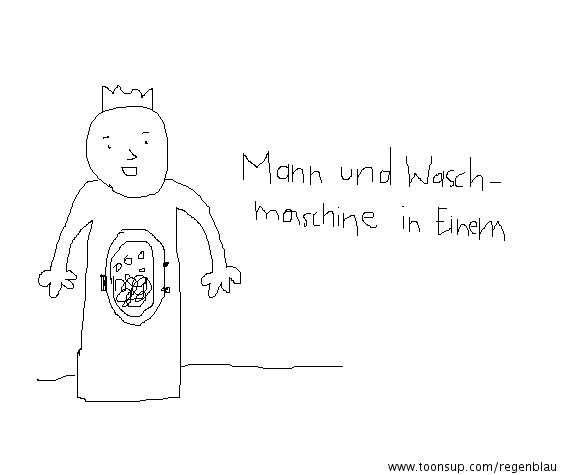 Cartoon: Mann 1