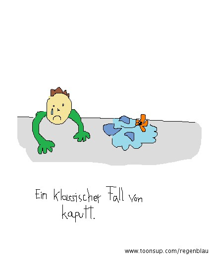 Cartoon: Kaputt 1