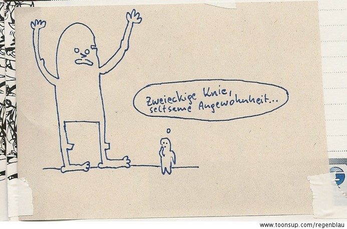 Cartoon: Knie 1