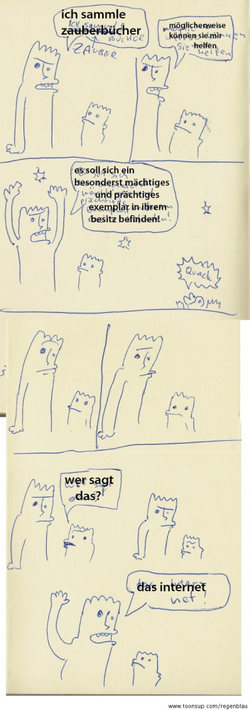 Cartoon: zauberbücher 1