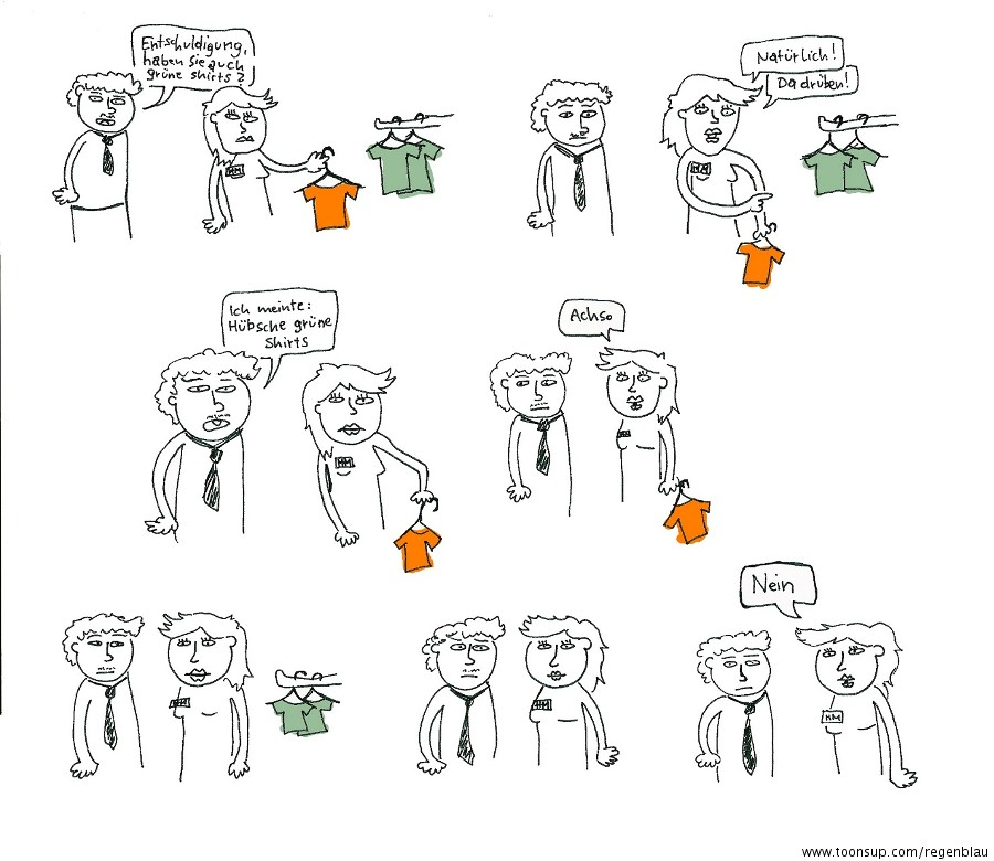 Comic: Einkauf 1