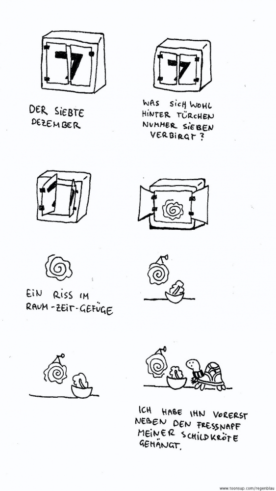 Cartoon: der siebter Dezember 1