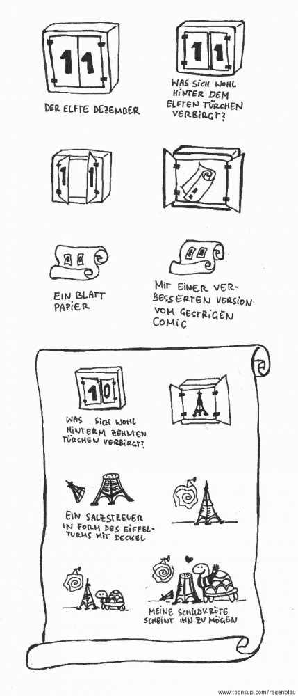 Cartoon: der elfte Dezember 1