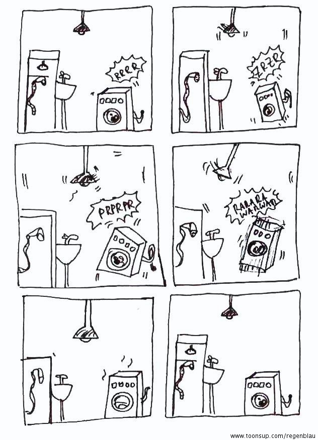 Comic: Waschmaschine 1