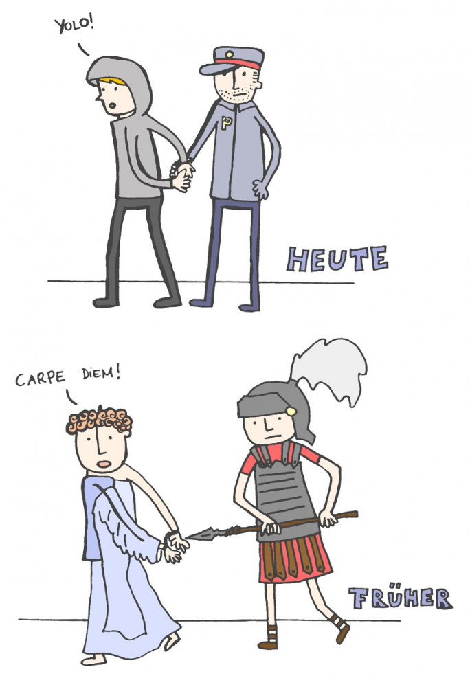 Comic: Über Menschen von Heute und Damals 1