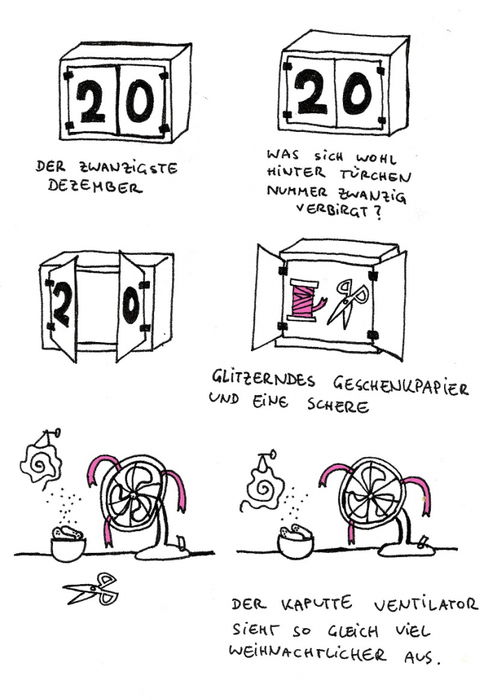 Comic: zwanzigster Dezember 1