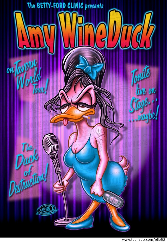 Cartoon: amy wineduck 1