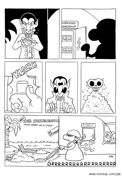 Cartoon: Aufgesaugt (2007) 6