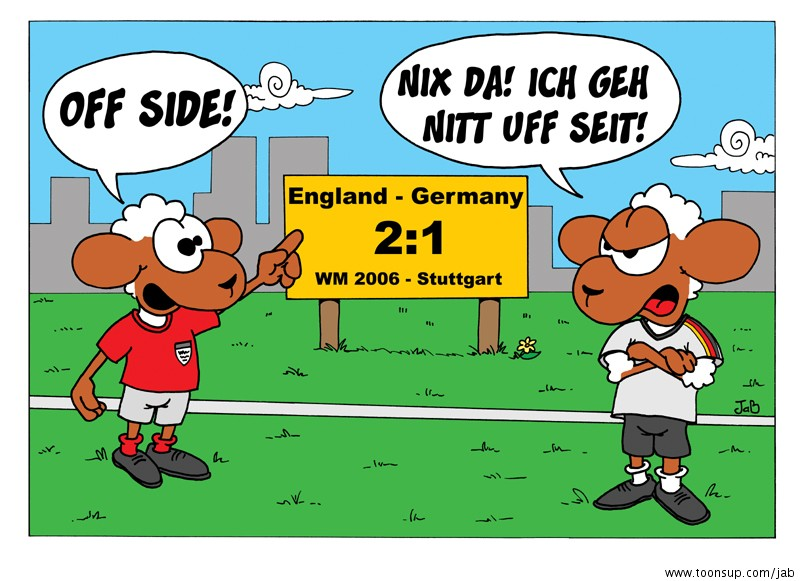 Cartoon: Off Side 1