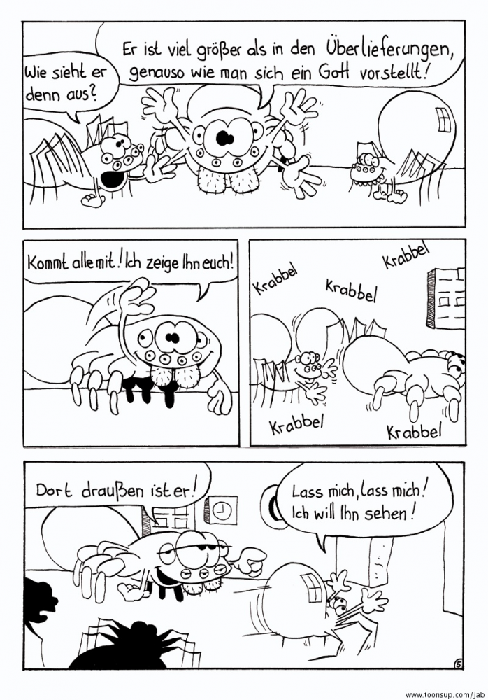 Comic: Die Spinne im Untergrund 6