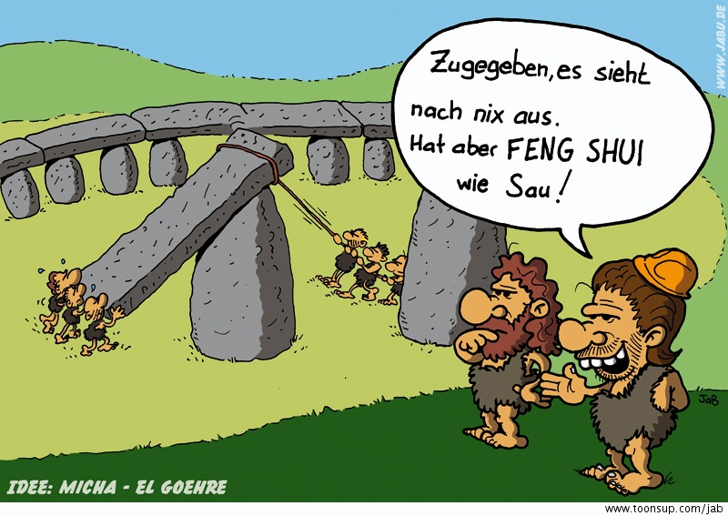 Cartoon: Stonehenge 1