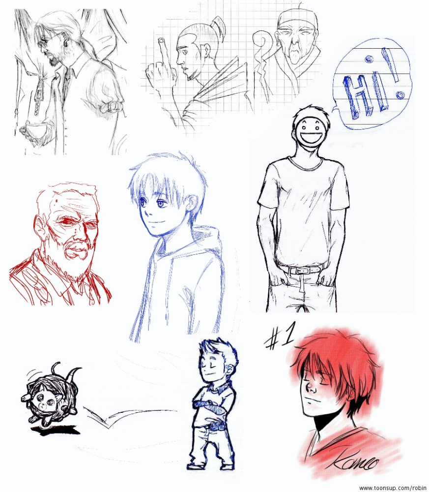 Concept Art / Character Design: Art Dump 1