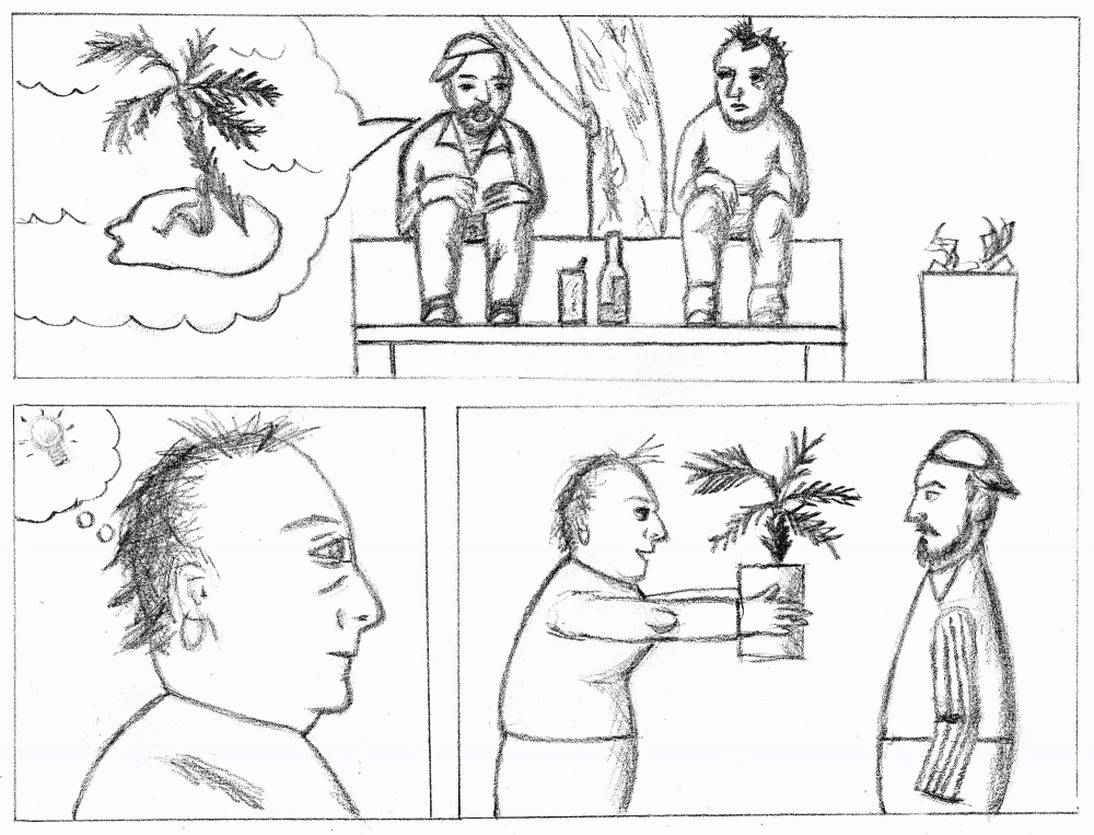 Comic: Unter Palmen 1