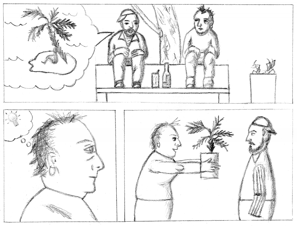 Comic: Unter Palmen 1