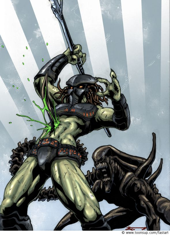 Illustration: Alien vs. Predator 1