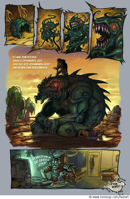 Comic: Finale im Artbattle 1