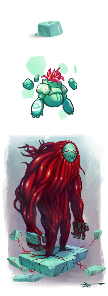 Concept Art / Character Design: Challenge character 1
