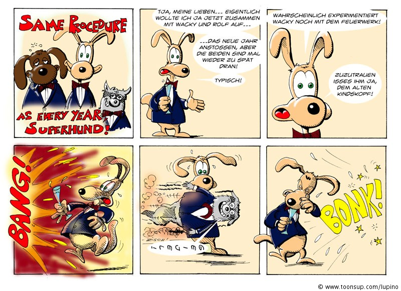 Comic: Sylvesteransprache 1
