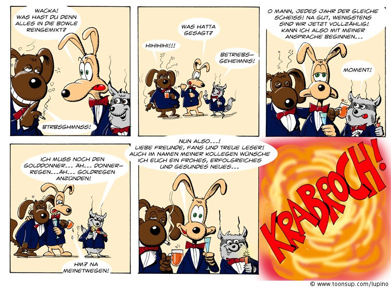 Comic: Sylvesteransprache 3