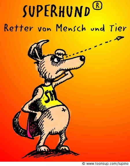 Comic: Superhunds erstes Abenteuer 1