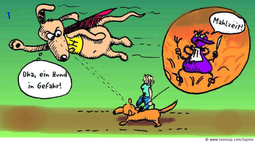 Comic: Superhunds erstes Abenteuer 2