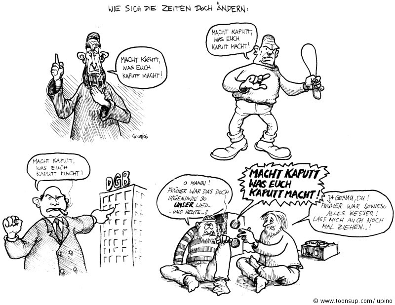 Cartoon: Kaputt 1
